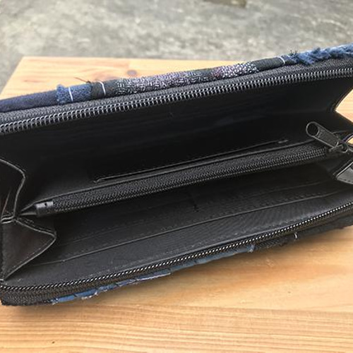 襤褸パッチワーク「長財布-001」 長財布 tukurite 通販 13229764