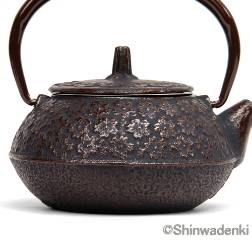 茶壺 南部鐵器茶壺櫻花0.3L 日本製茶壺南部鉄器の専門店Shinwadenki 的作品