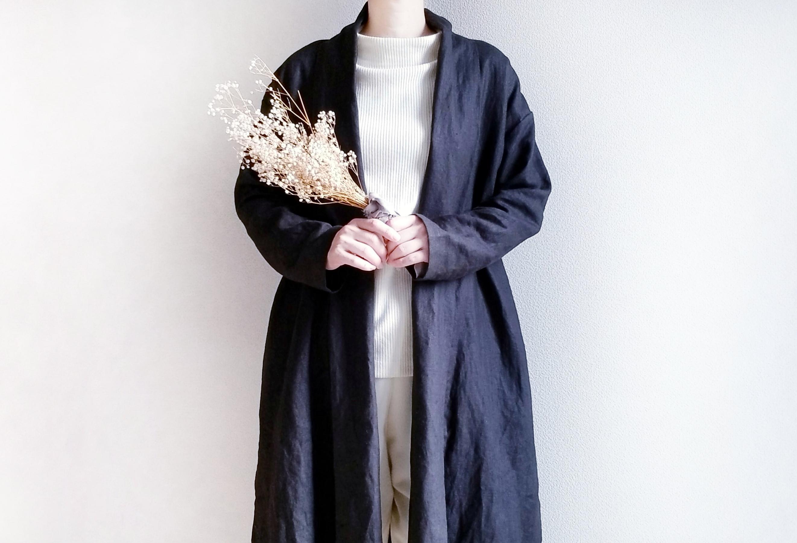 CHISHIRO ロングコート タキシードカラーのさまになるロングコート 14種類からお好き