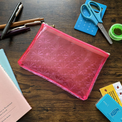 文庫本ブックカバー【水玉柄】 PVC ビニールブックカバー ブックカバー