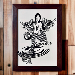 星の観察』オリジナル切り絵 切り絵 Fancy Kirie ファンシー切り 星の観察』オリジナル切り絵 切り絵 Fancy Kirie ファンシー切り