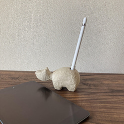 【受注生産】張り子の一輪挿し・ペン立て　BEKOvase 5枚目の画像