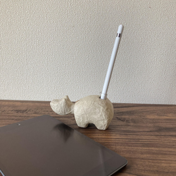 【受注生産】張り子の一輪挿し・ペン立て　BEKOvase 5枚目の画像