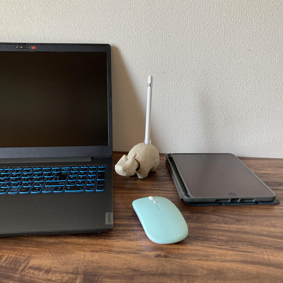 【受注生産】張り子の一輪挿し・ペン立て　BEKOvase 6枚目の画像