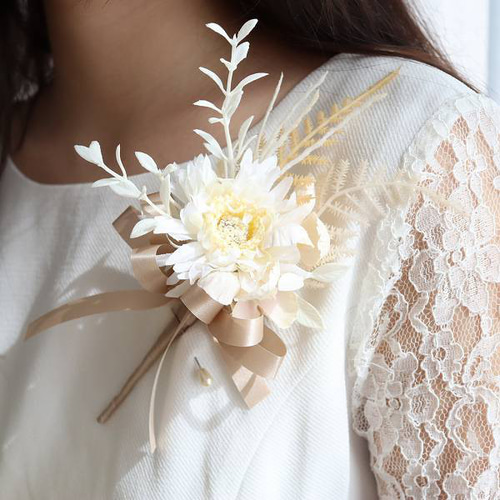 ドライフラワー風クラッチブーケ フォトウェディング 前撮り