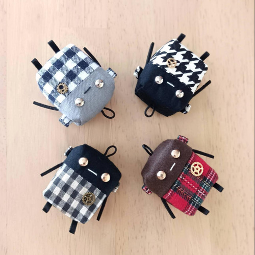ロボchi 5号 マスコット┃ロボット ぬいぐるみチャーム