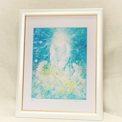清流　水の龍神のチカラ、清き龍の力のヒーリングアート 3枚目の画像