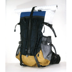白青茶 X-Pac 超軽量登山バッグ 20L 30L 40L バークマウンテン