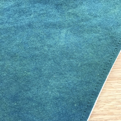 【藍、槐】草木染めふんどしぱんつ　オーガニックコットン　ユニセックス　フェムケア　ゴムタイプ 4枚目の画像