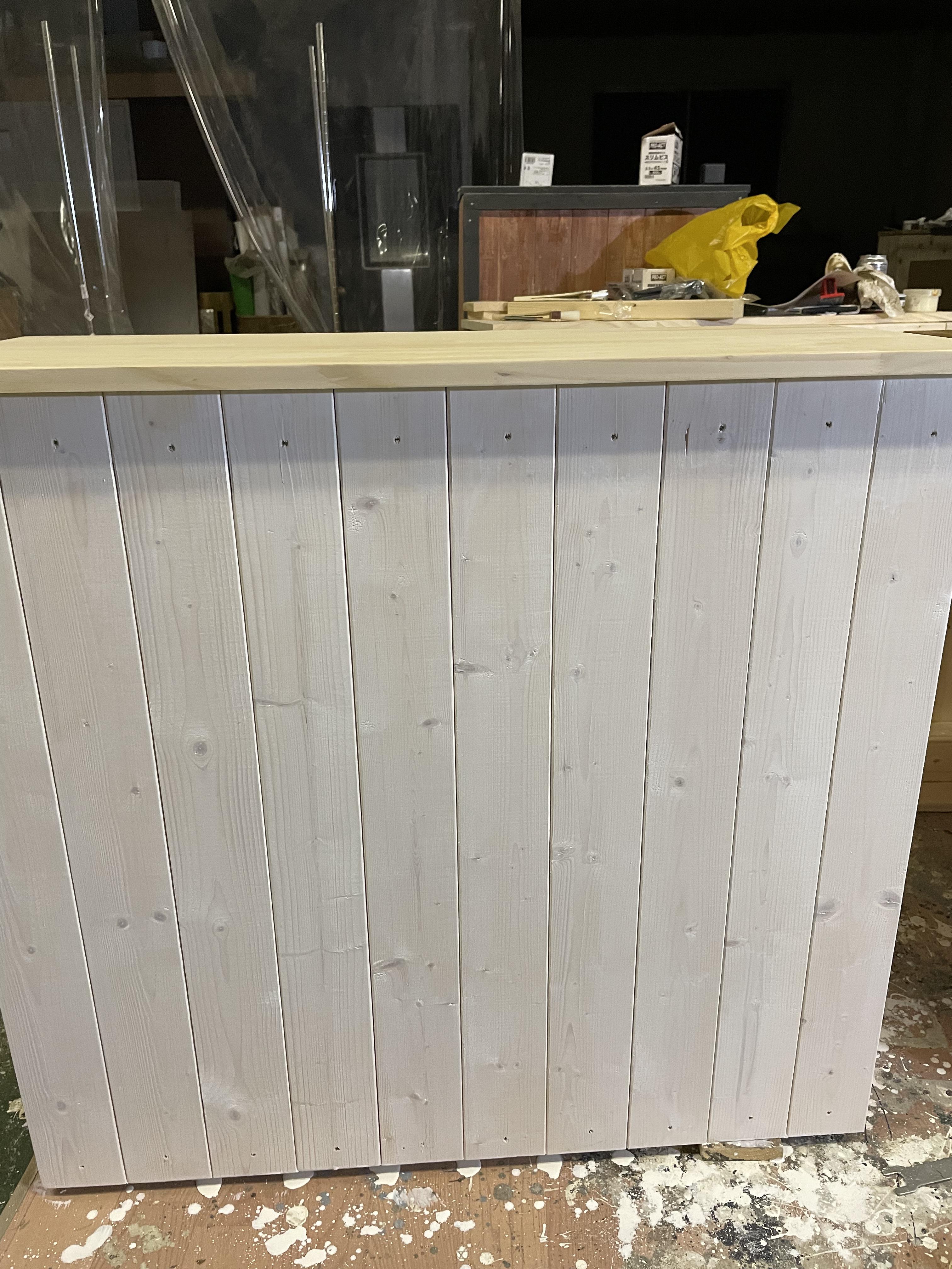 【フラット】カウンター　幅75✖︎高さ80✖︎奥行き33センチ