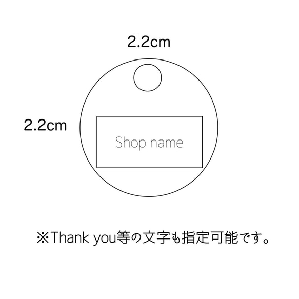 【作家様のみ】木製　タグ　tag ショップタグ　shop tag 3枚目の画像
