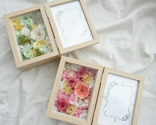 フォトフレーム　１０２個セット　(３３個追加しました)(バラ売りもします) 木製多面額 リエージュ プレジール Lサイズ×3面 フォトフレーム - 写真産業