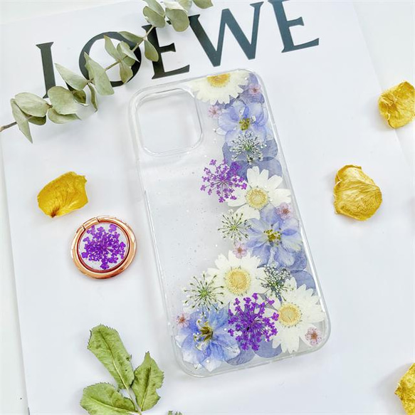 フルオーダーメイドのハンドメイド押し花スマホケース　全機種対応 51-Ft+m0WjL._UF894,1000_QL80_.jpg