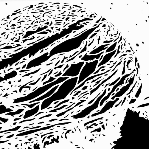 夜空の木星』オリジナル切り絵 切り絵 Fancy Kirie ファンシー 夜空の木星』オリジナル切り絵 切り絵 Fancy Kirie ファンシー