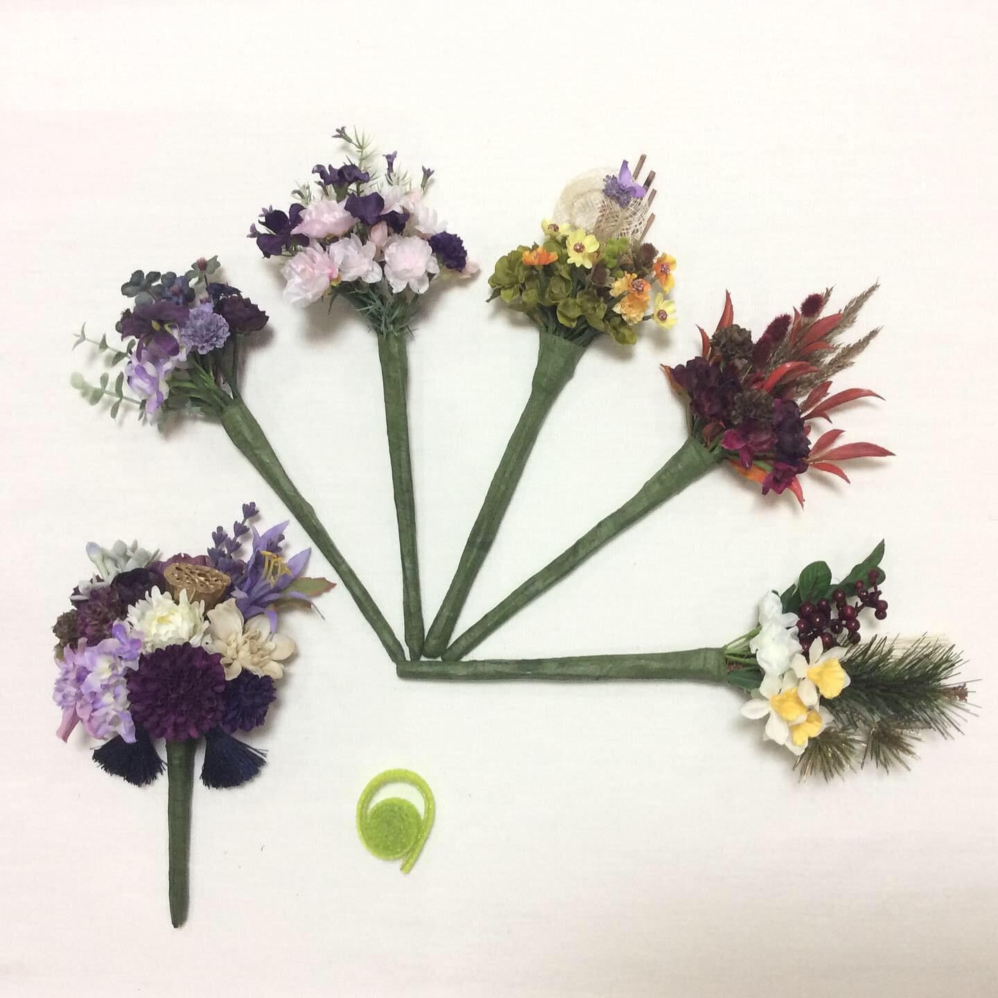 着せ替え仏花  真珠の涙  （仏花、造花、Lサイズ、お供え、お盆、お彼岸、敬老の日）