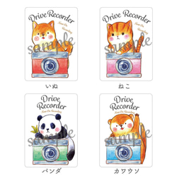 どうぶつドラレコステッカー 6枚目の画像