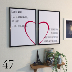 LOVE 愛の言葉　No.278.⭐️ポスター　北欧 アート　名言　愛　LOVE 結婚　　アート ウェディング 20枚目の画像