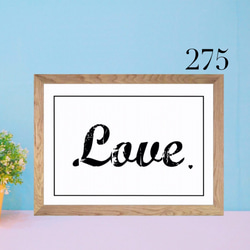 LOVE 愛の言葉　No.278.⭐️ポスター　北欧 アート　名言　愛　LOVE 結婚　　アート ウェディング 6枚目の画像