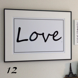LOVE 愛の言葉　No.278.⭐️ポスター　北欧 アート　名言　愛　LOVE 結婚　　アート ウェディング 15枚目の画像