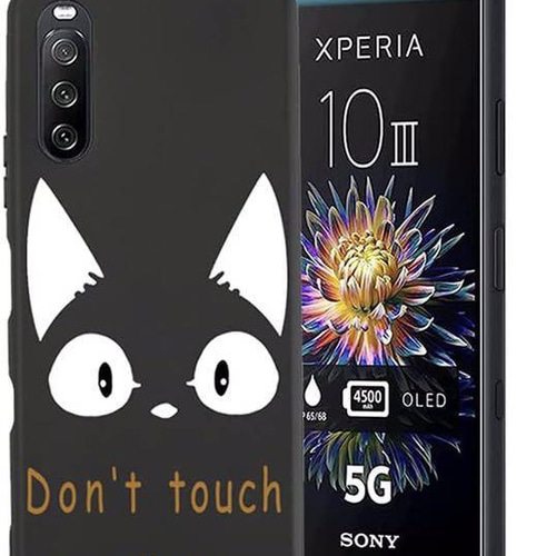 Xperia 10 III エクスペリア10 マーク3 ケース 猫 ソフト スマホケース