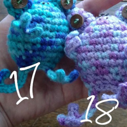 でっかいカエル さんキーホルダー《全16色》 11枚目の画像