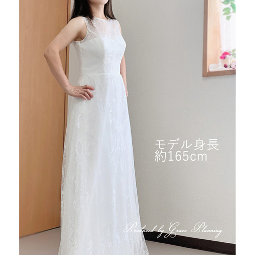 在庫処分 ウェディングドレス スレンダー 結婚式 前撮り 二次会