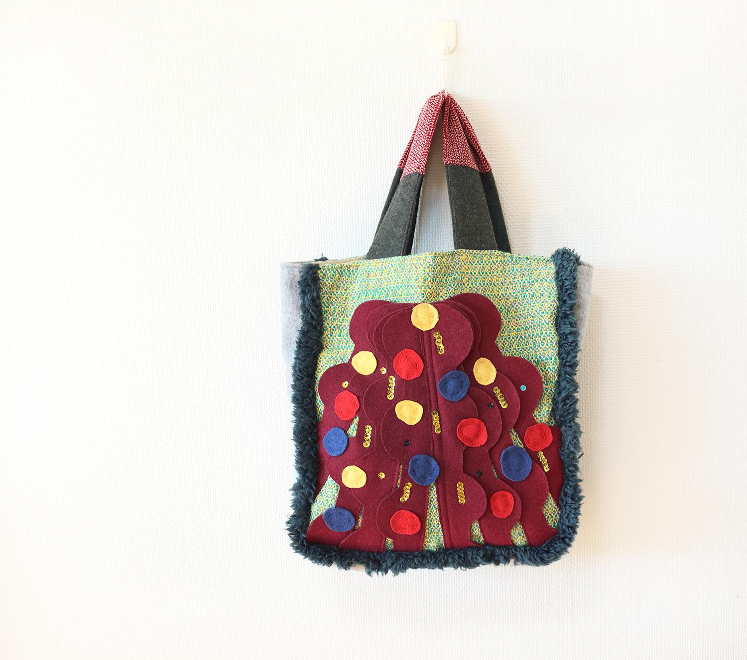 ウールトート「tree」再3