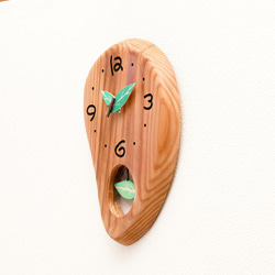 　木の振り子掛時計 3枚目の画像
