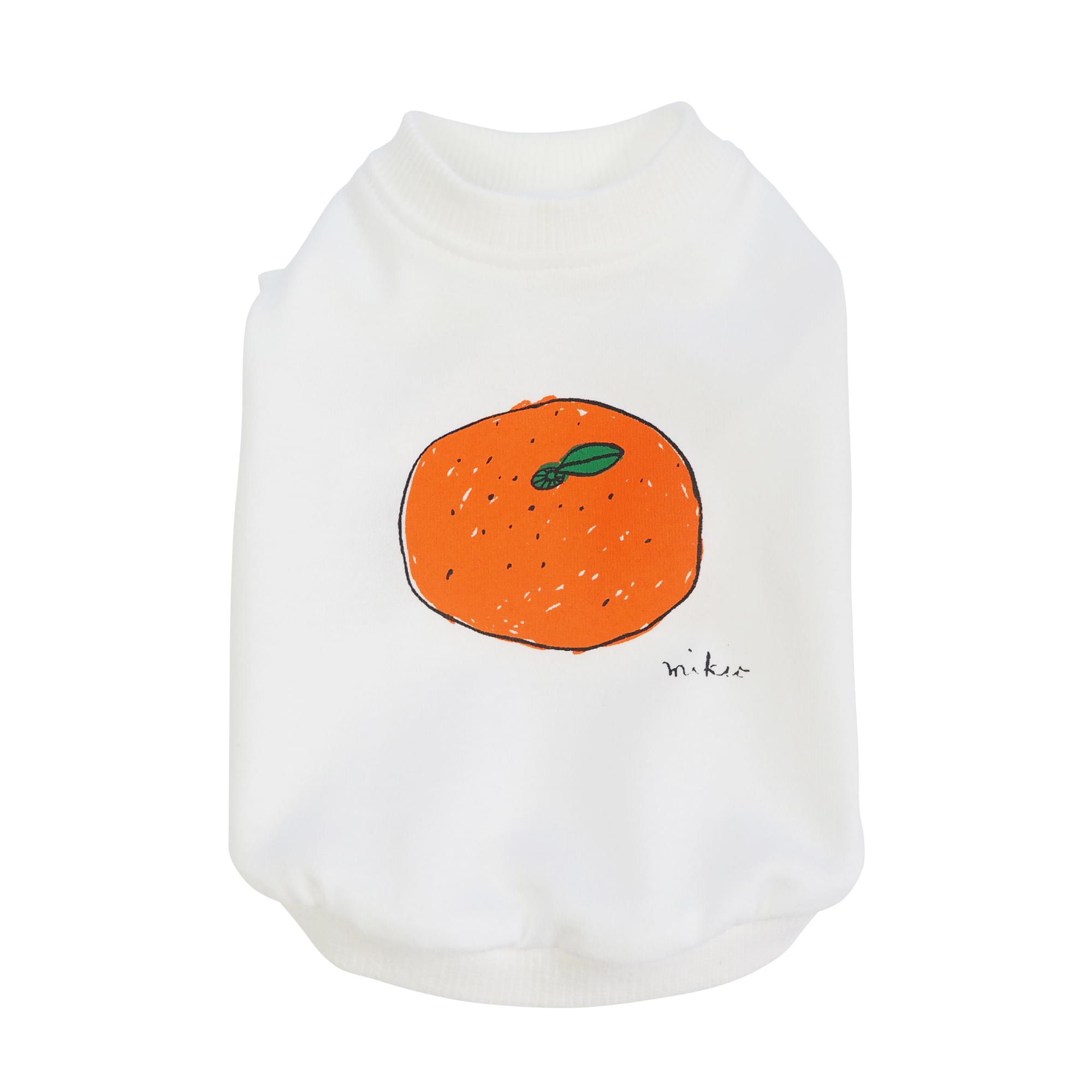 わんちゃん用みかんＴシャツ 犬 DOG わんこ 犬服