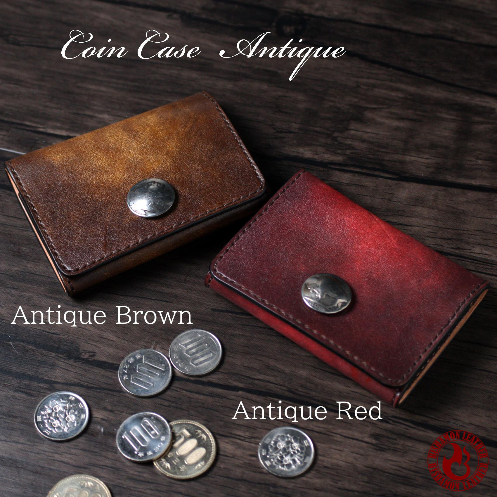 コインケース 栃木レザー 本革 牛革