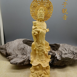 木彫り 置物 裸女 裸体美人立像 彫刻 柘植材 ギフト用 彫刻 財前