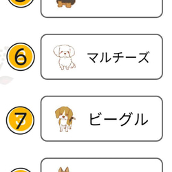 犬　図柄選択用ページ 2枚目の画像