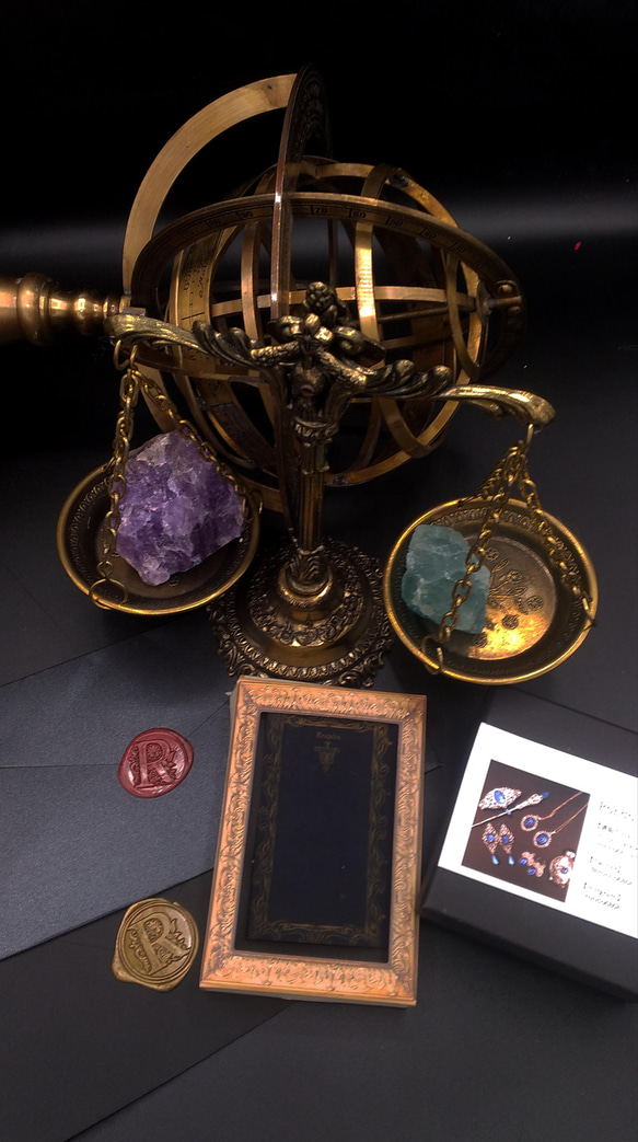 【魔法協会による魔力装身具】魔法陣刻印のペンダント《Magic circle pendant》 4枚目の画像