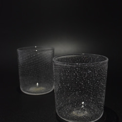 【ガラス】泡ライン-ストレートグラス- 1枚目の画像