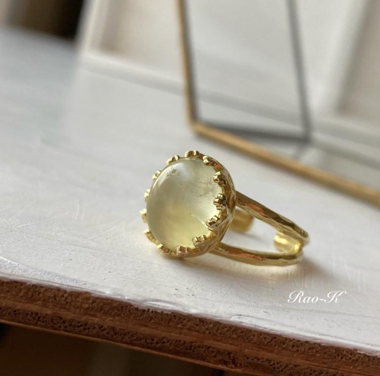 ✨ヨーロピアン・アンティーク調リング〜プレナイト