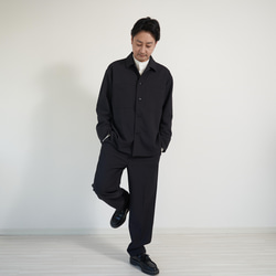 Morino Gakko [男士 2 件套 M 碼] 彈性套裝男士（黑色）入學典禮畢業典禮辦公室 第4張的照片