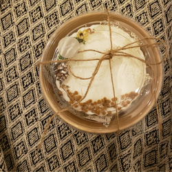 いちごいっぱい フェイクケーキ キャンドル 誕生日 ハーフバースデー クレイケーキ ウェルカムスペース 5枚目の画像