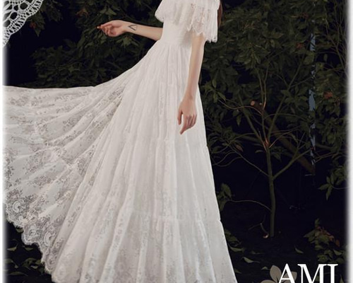 ウェディングドレス オフショルダー スレンダー レース 9号 53f096b9a544bdd1bf83f34596779f