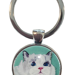 家紋 キーホルダー 笹竜胆 藤原氏 家紋 キー 31K4614 その他