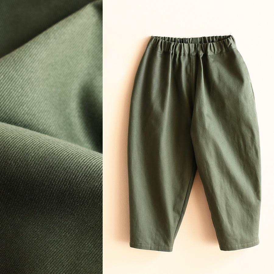 c_o_c_o_r_o　ストレッチバルーンパンツ　通年（グラスグリーン） 7,300円