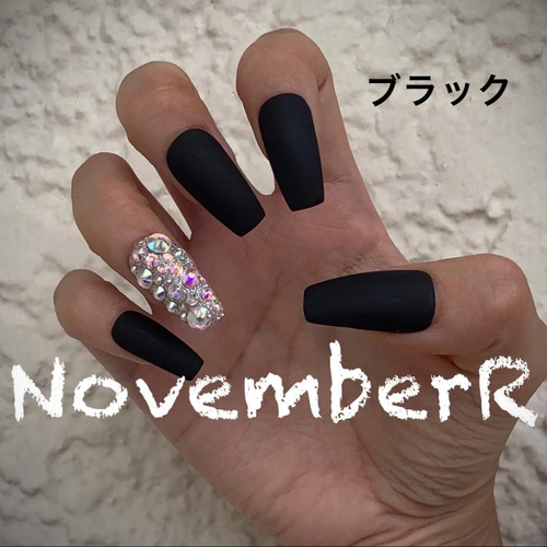 LA497☆全7色人気‼️埋め尽くしネイルチップ ネイルチップ（つけ爪