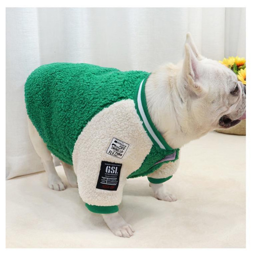 犬服 冬服新作 モコモコジャケット フレンチブルドッグ トイプードル