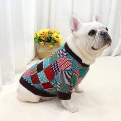 犬服　冬服新作　セーター　トイプードル　チワワ　柴犬　マルチーズ　ポメラニアン 2枚目の画像