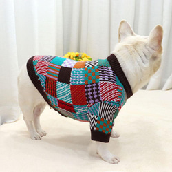 犬服　冬服新作　セーター　トイプードル　チワワ　柴犬　マルチーズ　ポメラニアン 6枚目の画像