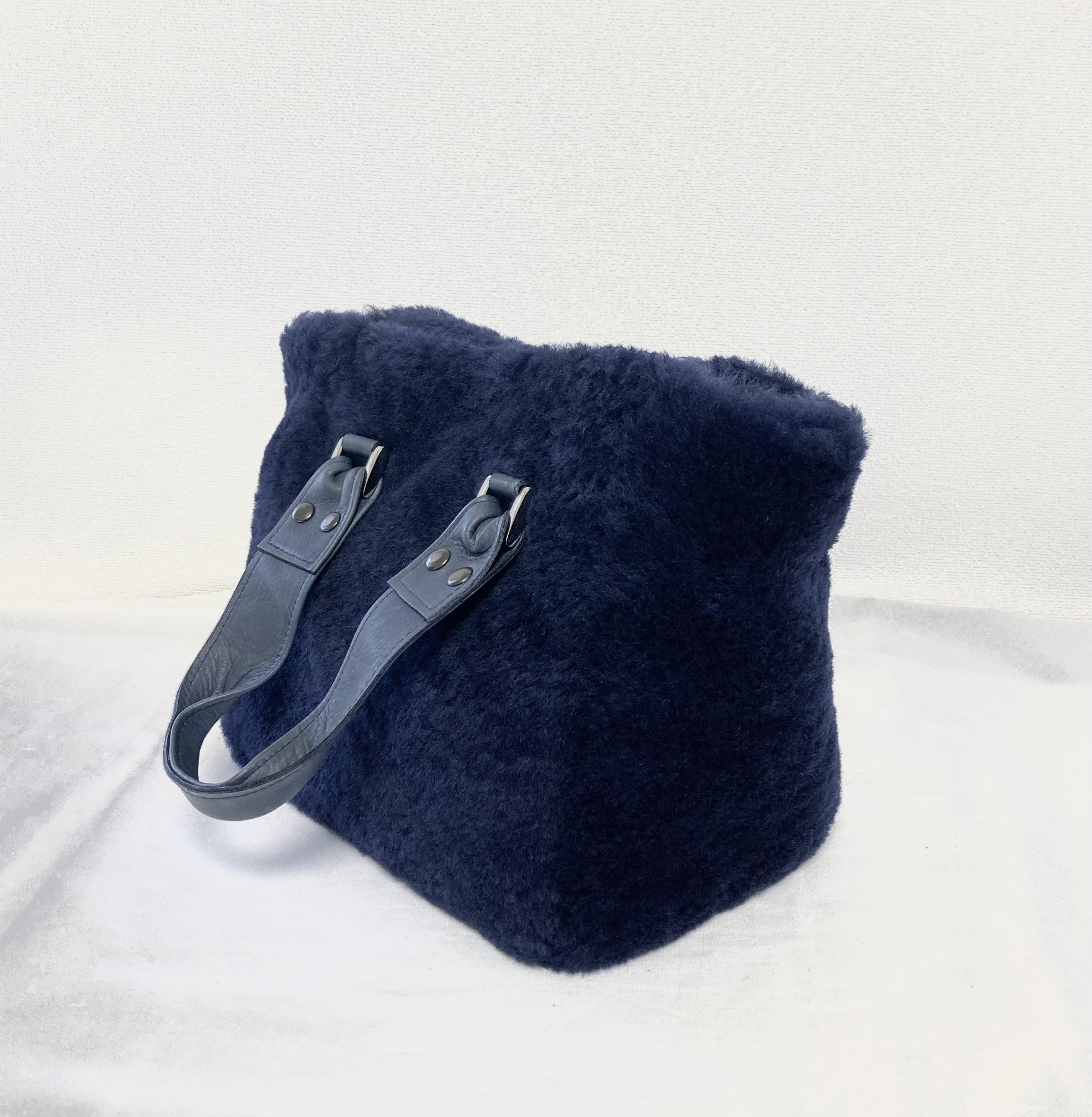 mouton mini bag/navy