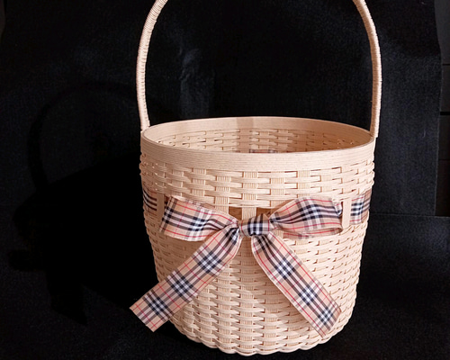 楽しいリボンかご かごバッグ 花結び 通販 13242003｜Creema(クリーマ)