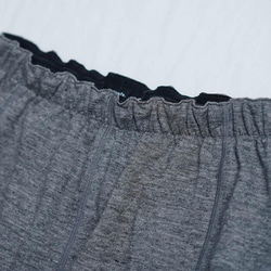 【M碼】四季皆宜的亞麻針織緊身衣/石南花灰色b014n-mgr2-m 第6張的照片