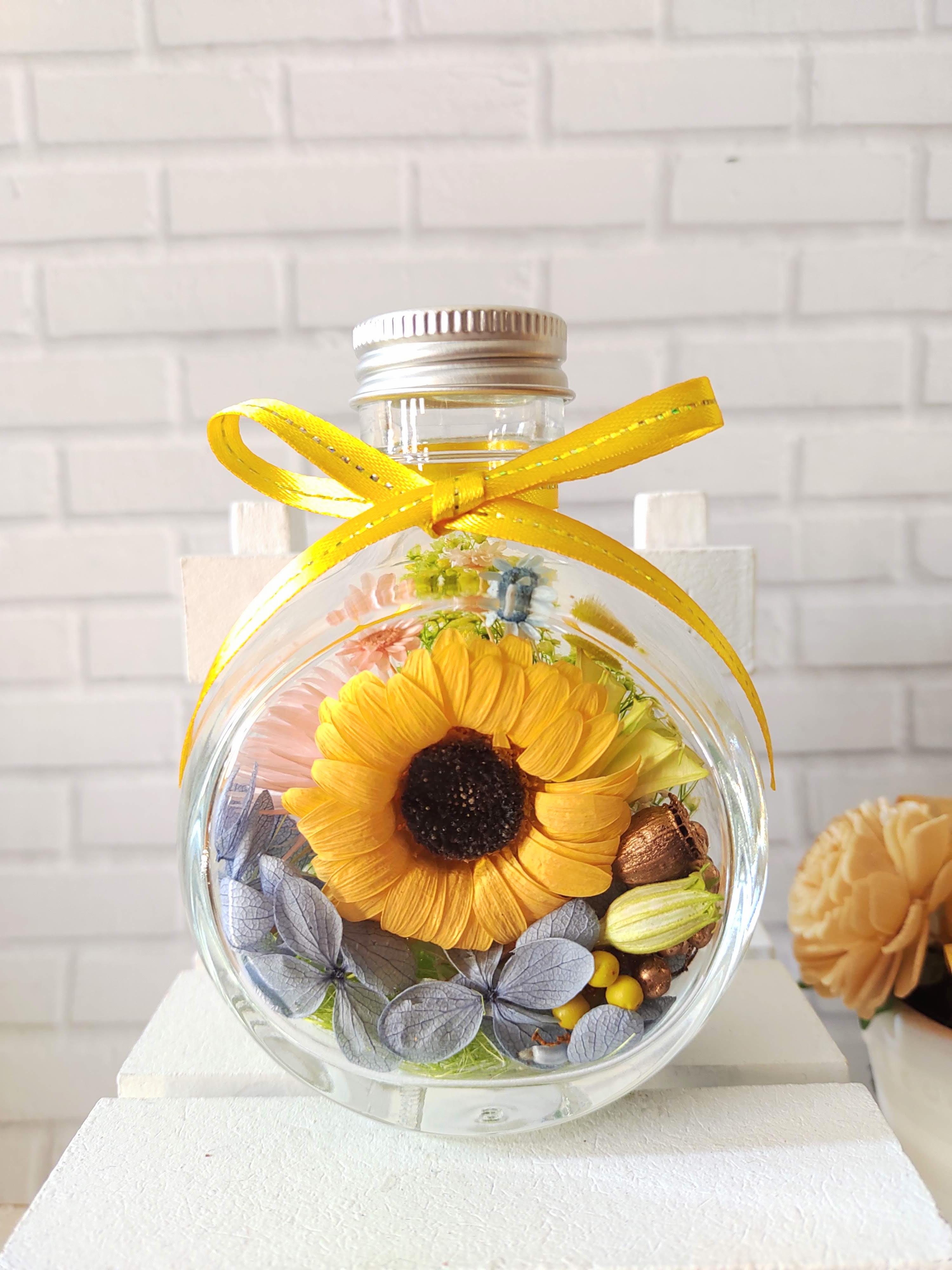 ◆ハーバリウム　＃203 バラとジニア*.:。✿*゜¨゜ 現品のご案内】バラのハーバリウム② | zelkova's aroma garden