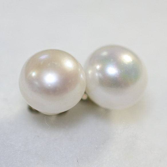 (1 件 / 出口) 淡水珍珠單耳環 (10mm / 鈦柱) 第2張的照片