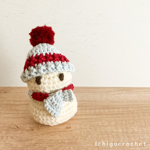 norinori様リクエスト あみぐるみ 着せ替え雪だるま 2体・4セット